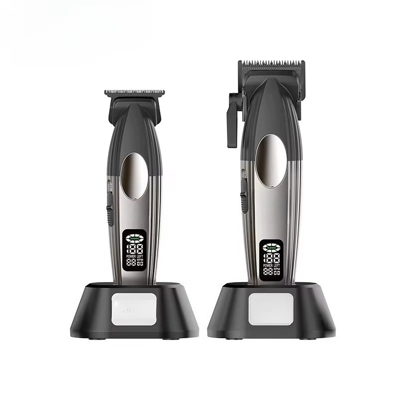 Men'S Grooming Trimmer - Tagliacapelli, Kit Professionale da Barbiere, Set