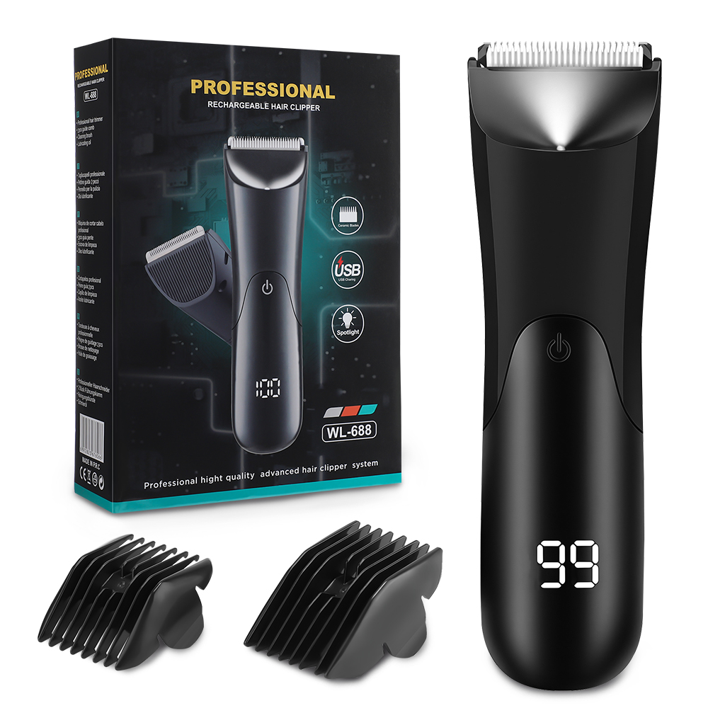 Men'S Grooming Underarm - Rasoio Elettrico per Barba e Corpo