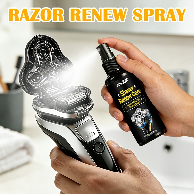 Men'S Grooming Trimmer - Spray detergente e lubrificante Renew Care