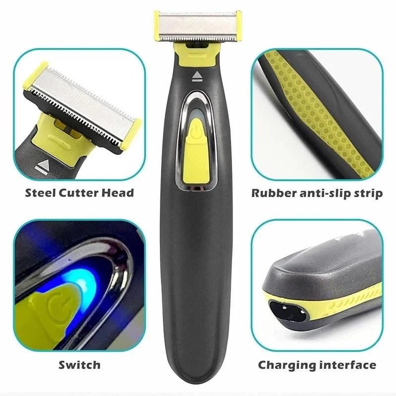 Rasoio elettrico portatile con - Men Grooming Armpit Hair recensione e prezzo