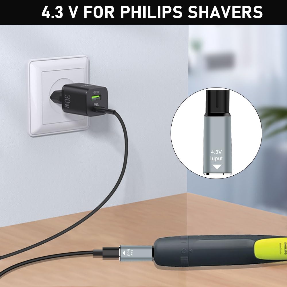 Adattatore Caricabatterie Type - Men'S Grooming Trimmer recensione e prezzo