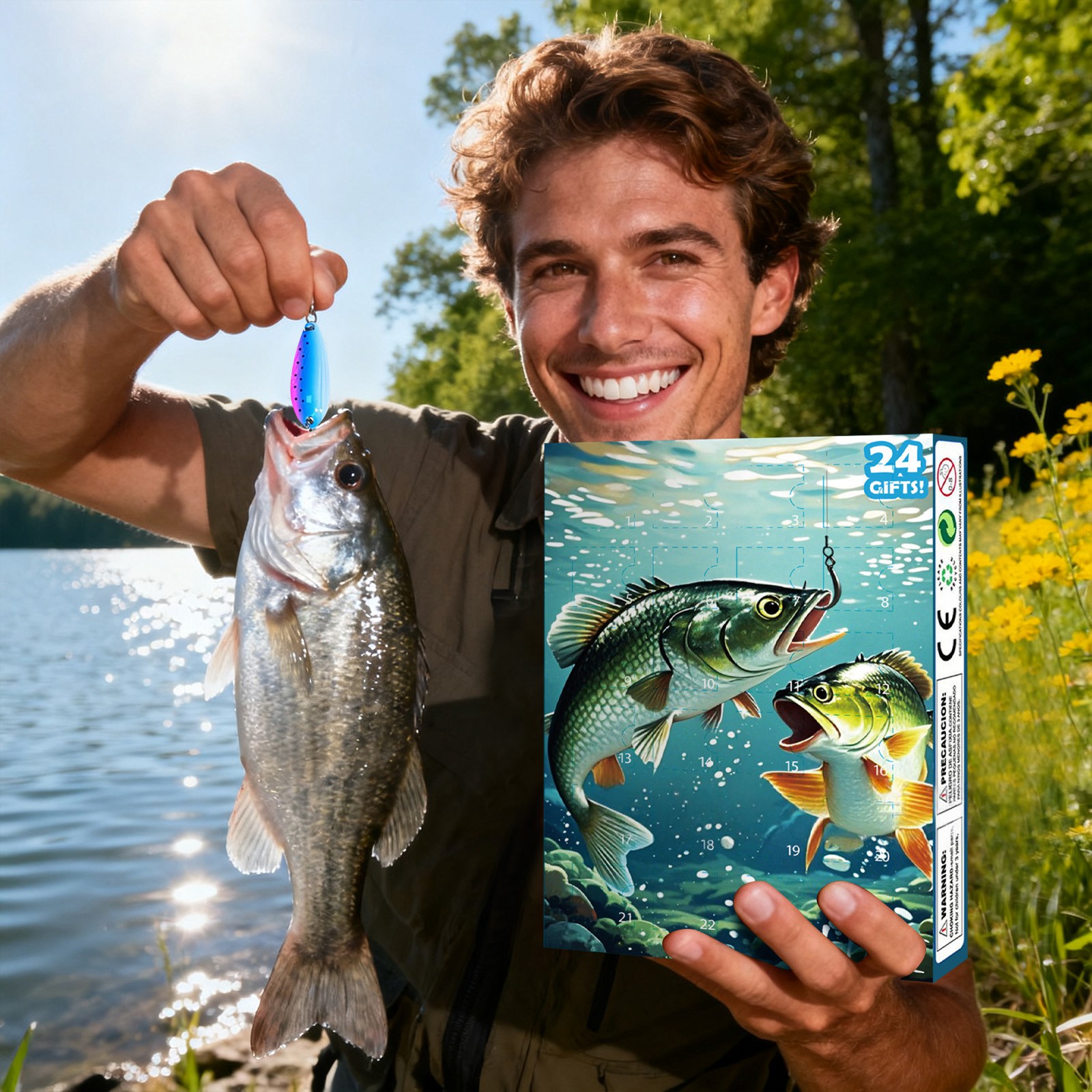 Calendario dell'Avvento Pesca  - Mens Grooming Advent Calendar recensione e prezzo