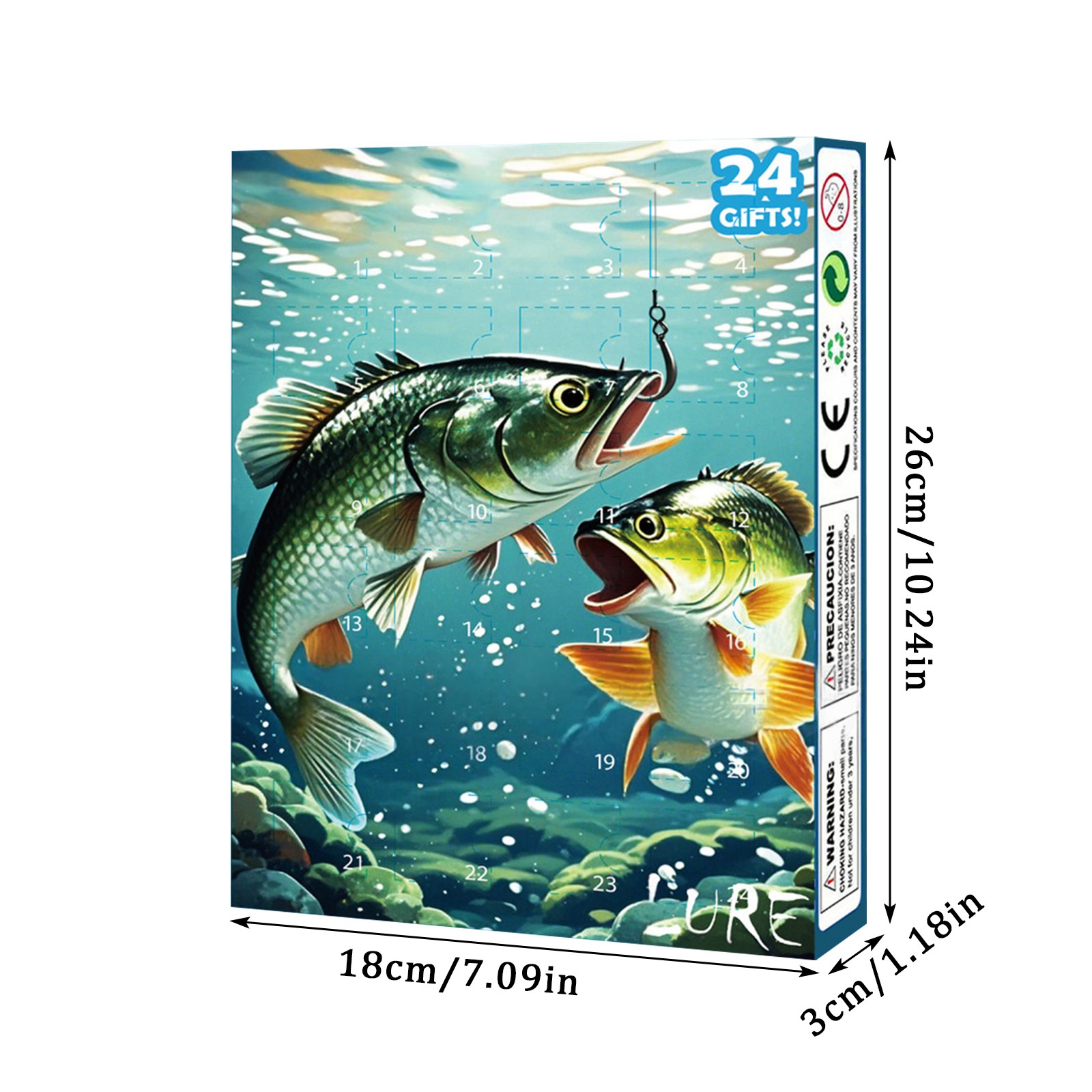 Calendario dell'Avvento Pesca  - Mens Grooming Advent Calendar recensione e prezzo
