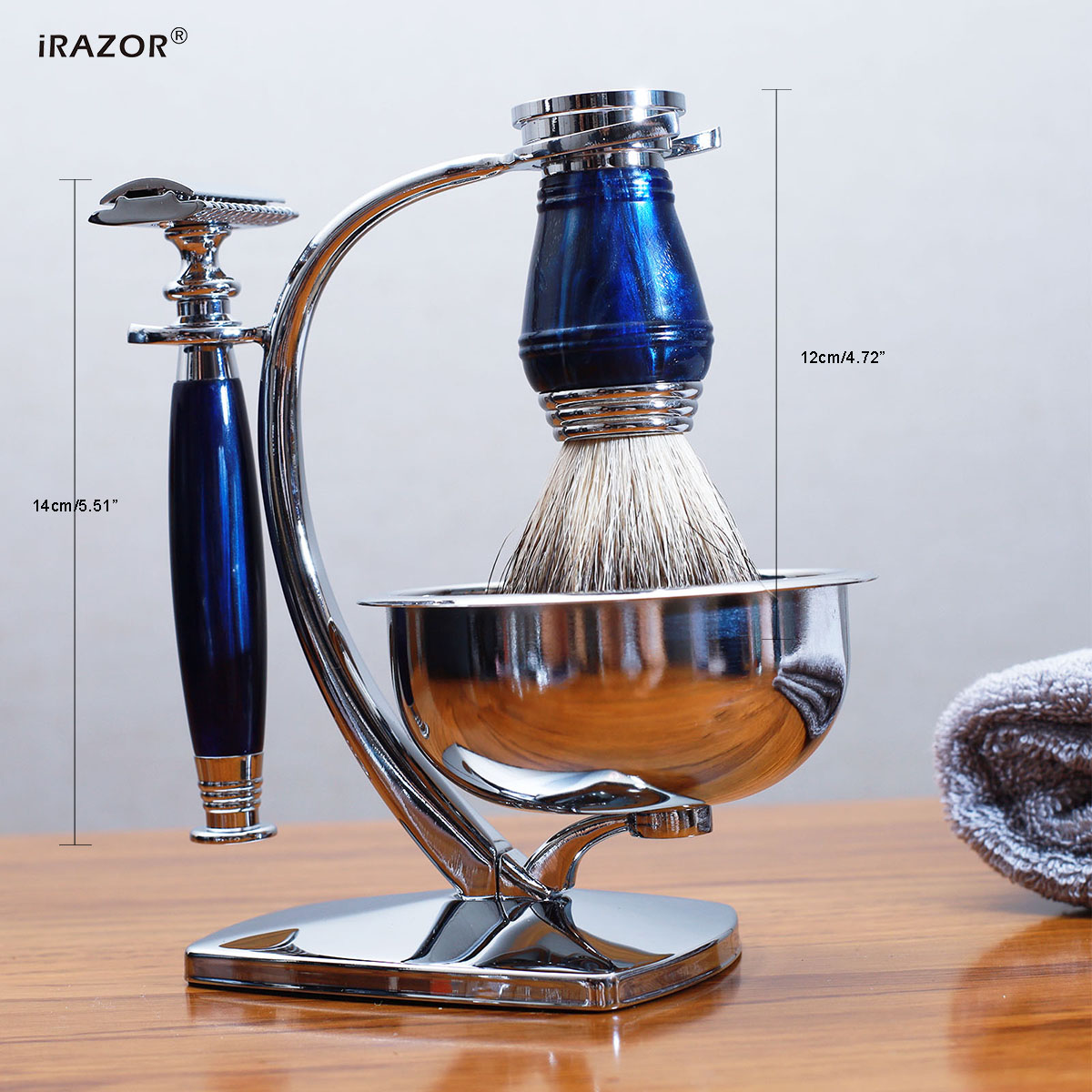 iRAZOR Royal Blue - Kit da Bar - Men'S Grooming Underarm recensione e prezzo
