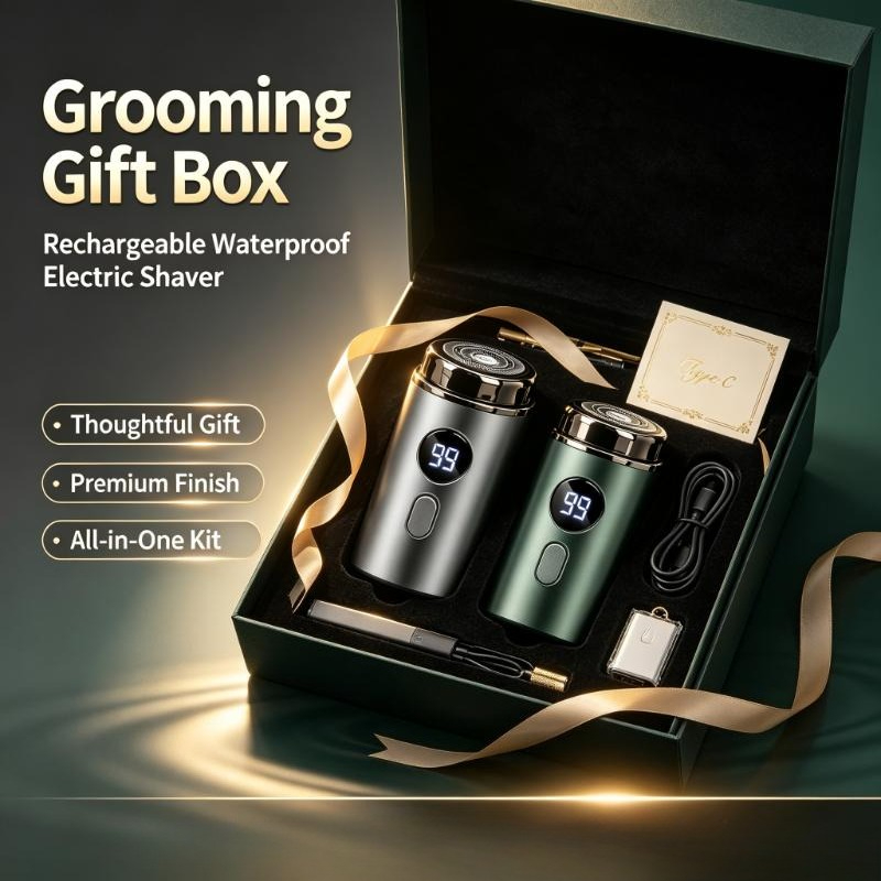 Rasoio Elettrico Ricaricabile  - Mens Grooming Box recensione e prezzo