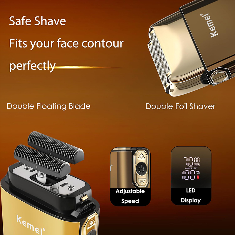 Kemei KM-TX10 T9 Regolabarba E - Mens Grooming Box recensione e prezzo