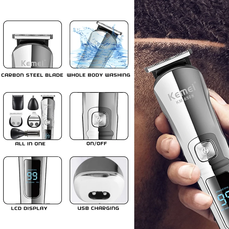 Kemei Tagliacapelli Multifunzi - Mens Grooming Box recensione e prezzo